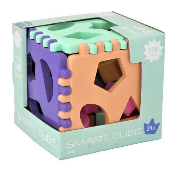 Κύβος με Σχήματα – Σφηνώματα από Βιοπλαστικό, ELFIKI