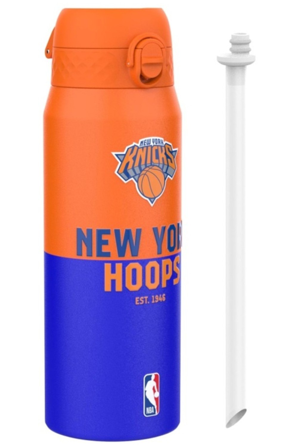 θερμός Παγούρι Μεταλλικό με καλαμάκι 750ml NBA New York Knicks, Ion8