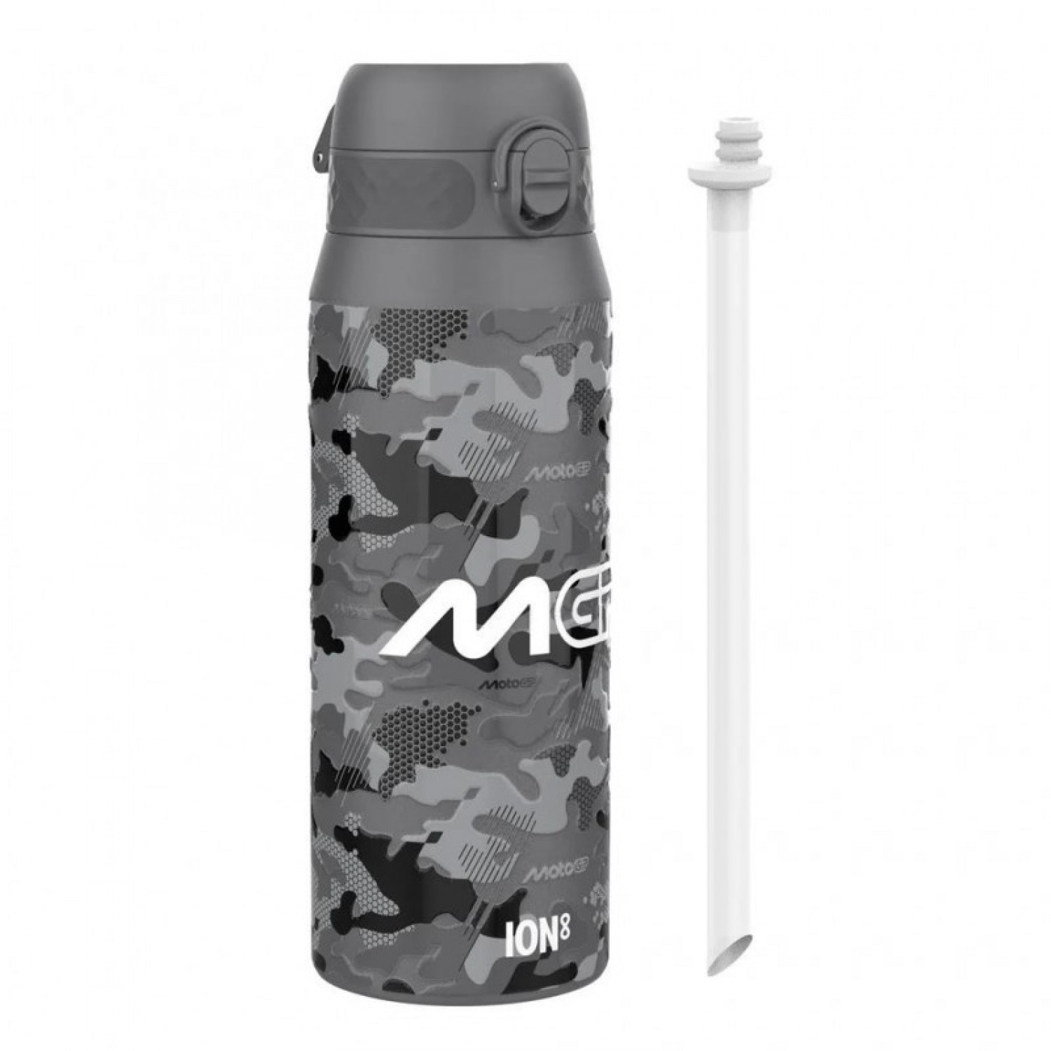 θερμός Παγούρι Μεταλλικό με καλαμάκι 750ml MotoGP Camouflage, ΙΟΝ8