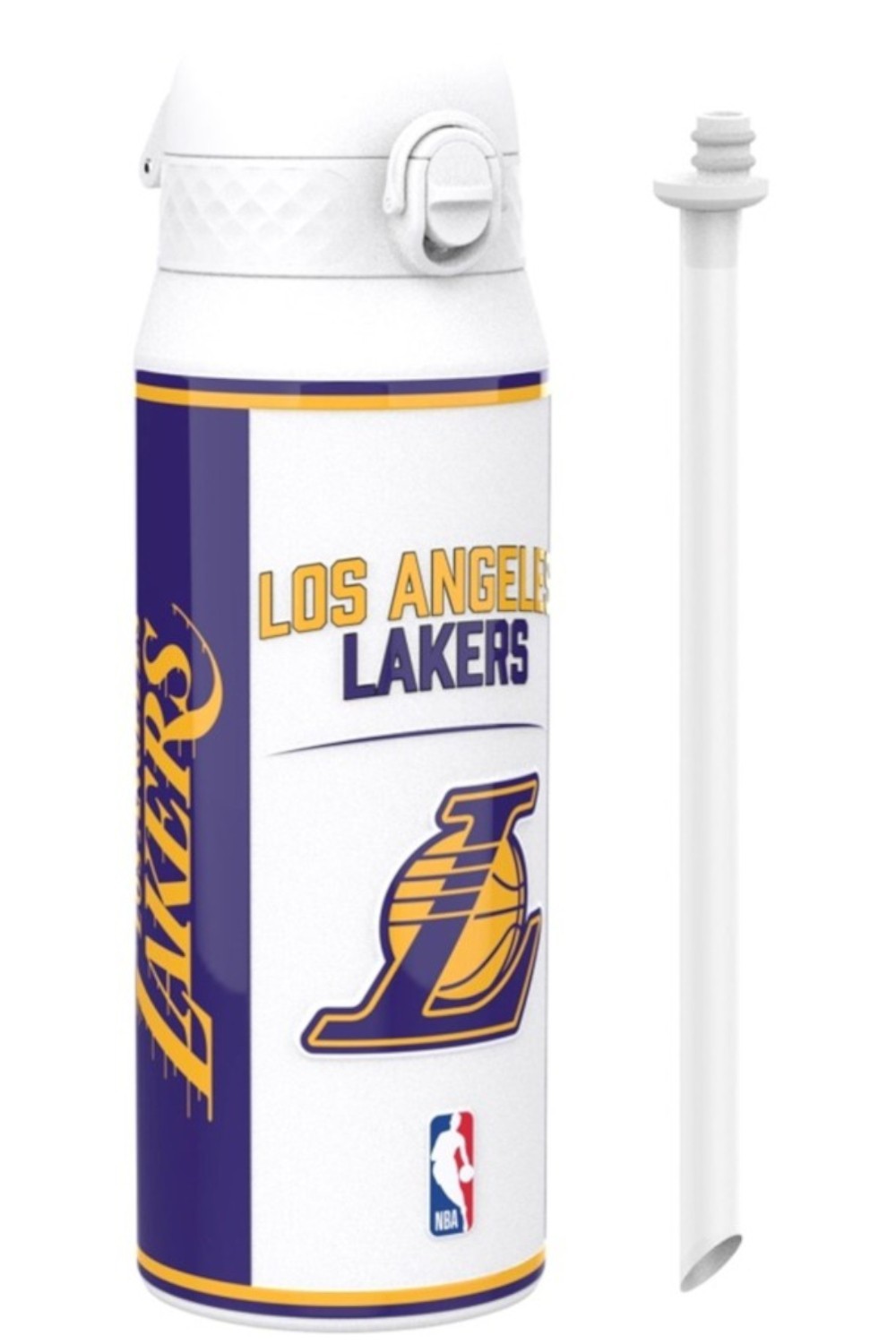 Θερμός Παγούρι Μεταλλικό με καλαμάκι 750ml NBA Los Angeles Lakers, ΙΟΝ8