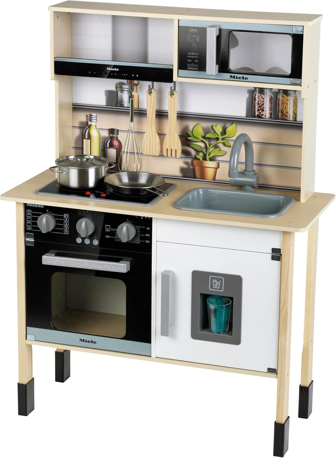 Κουζίνα Ξύλινη Miele με Φως, Ήχου και Αξεσουάρ, Klein