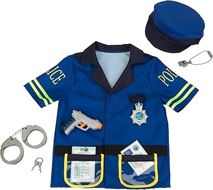 Στολή Αστυνόμου Ben & Sam με Αξεσουάρ, Klein 