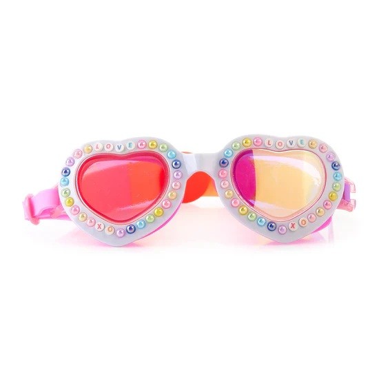 Παιδικά Γυαλιά Κολύμβησης Two Hearts Pink, Bling2o
