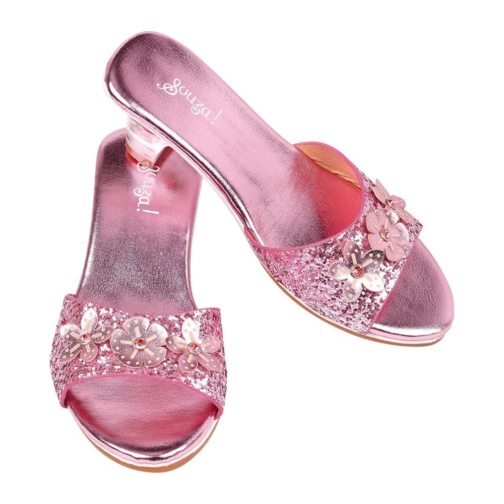 Γοβάκια Slipper High Heel Mariona Pink Metallic 27/28, Souza