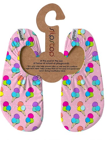 Slipstop Αντιολισθητικές Παιδικές Παντόφλες Pink Sweet Scoops Set 