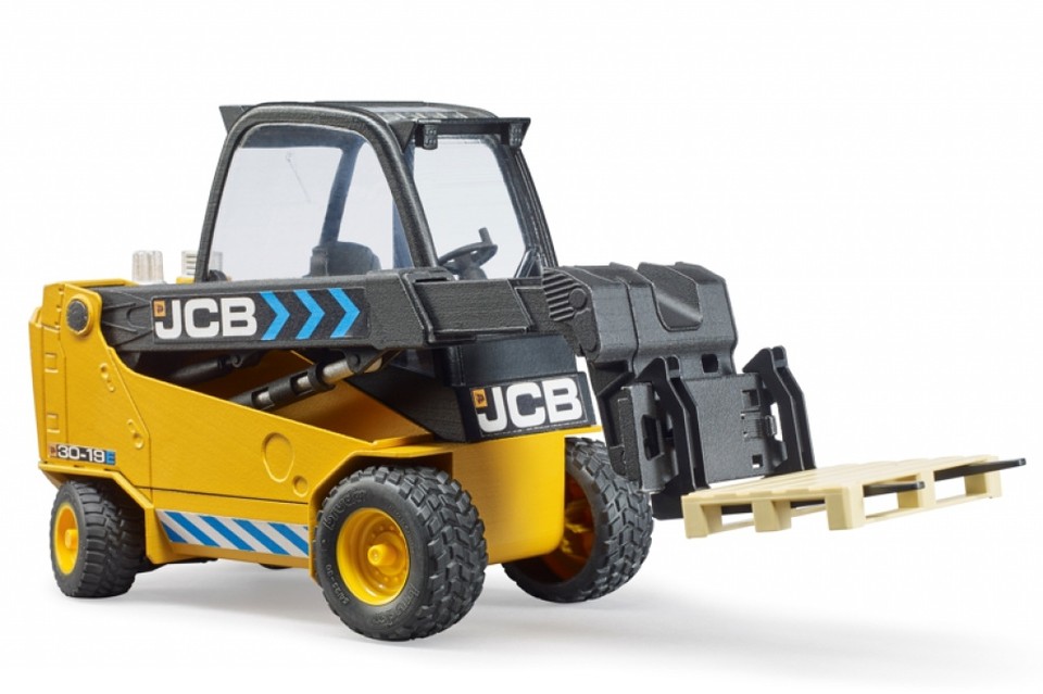 Ανυψωτικό Τηλεσκοπικό JCB με Παλέτα, Bruder 