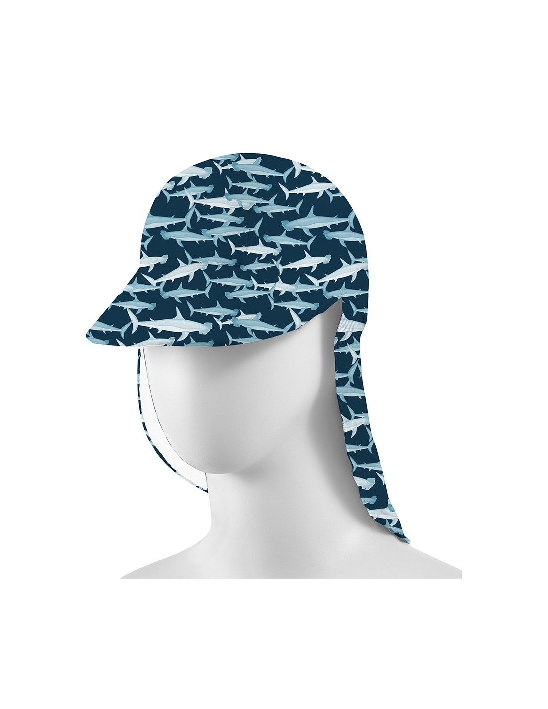 Αντηλιακό Καπέλο Μαγιό Sharks UV Protection Hat one size, Slipstop