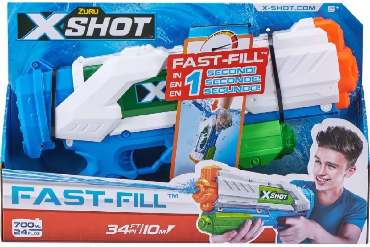 Νεροπίστολο Fast Fill Blaster 700ml X-Shot, Zuru 