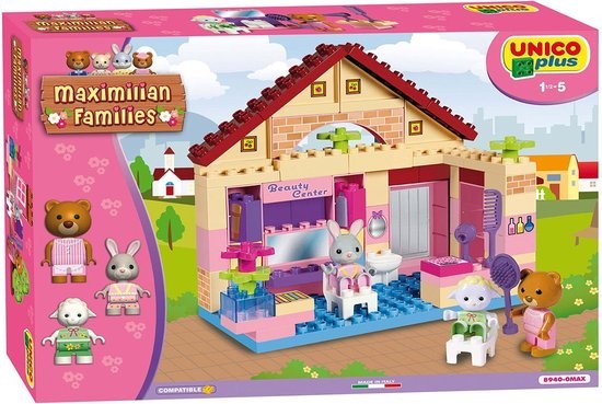 Τουβλάκια Κομμωτήριο Beauty Center Maximilian Families 75 τεμ.Unico