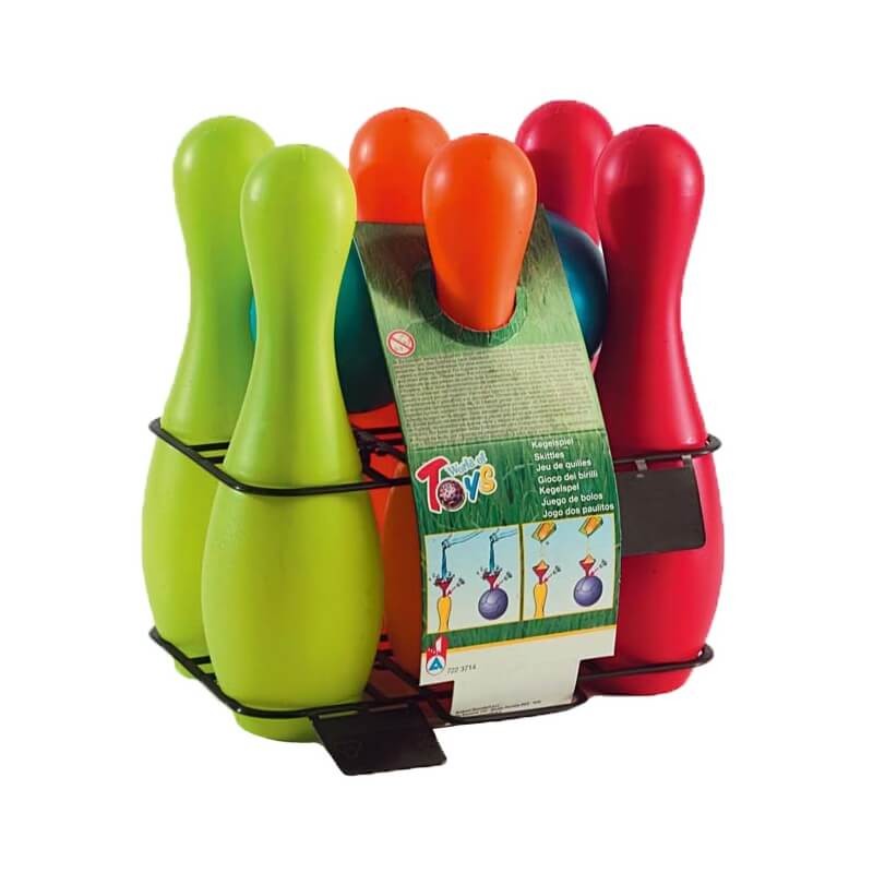 Σετ Μπόουλινγκ Bowling με 6 Κορίνες Ύψους 27εκ , Androni 