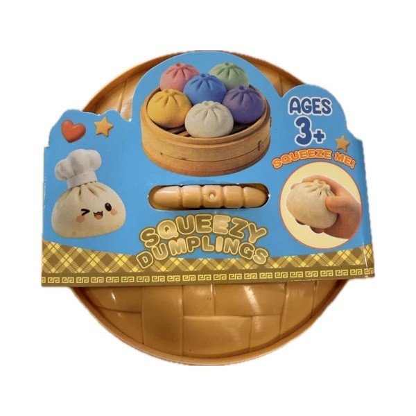 Dumpings Squishy Glitter Smile 8.5 εκ. 4 Χρώματα, Gama Brands