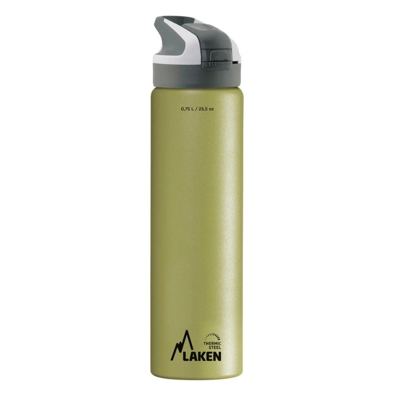 Θερμός Νερού Με Summit Cap 750ml Olive, Laken