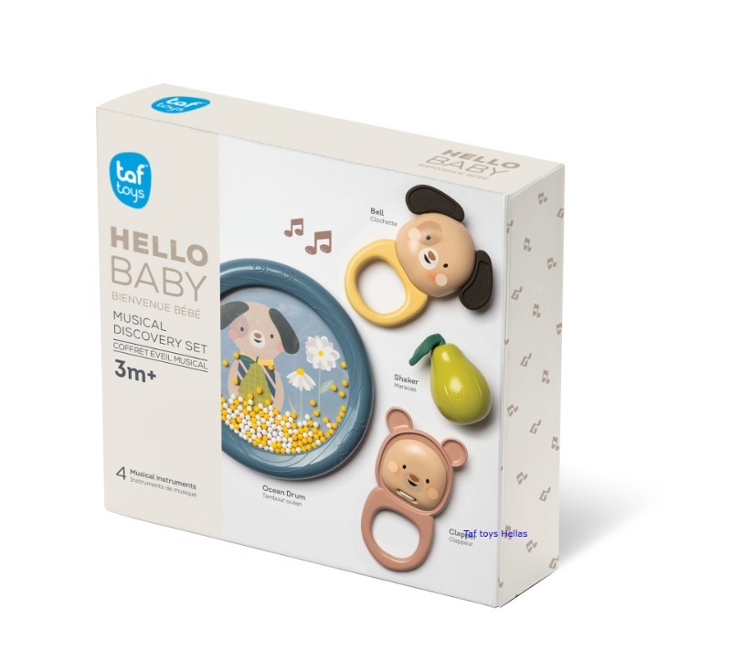 Βρεφικά Μουσικά Όργανα Musical Discovery Kit, Taf Toys