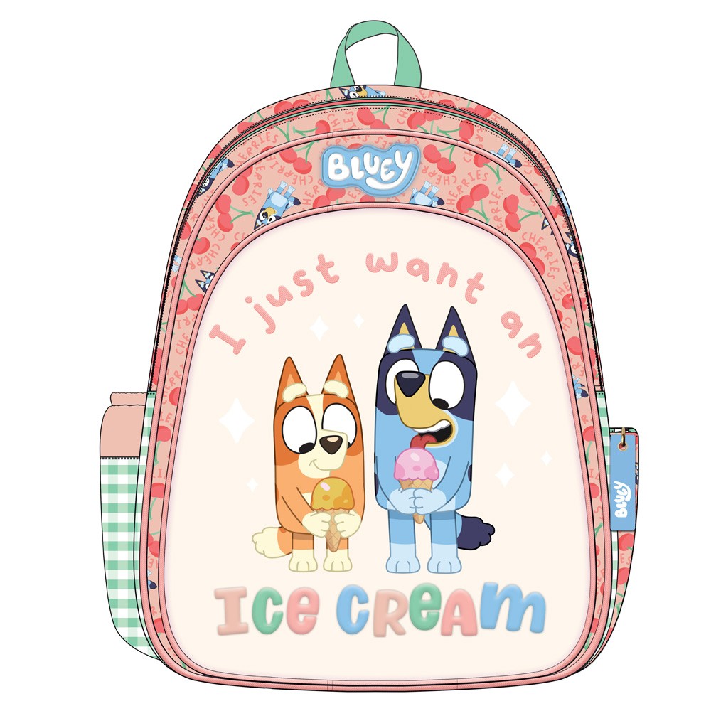 Τσάντα Πλάτης Νηπίου Bluey Ice Cream, Graffiti