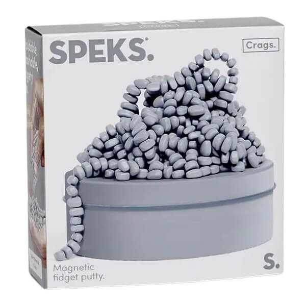 Παιχνίδι Fidget Μαγνητικές Πέτρες Crags Magnet Matte Γαλάζιο, Speks