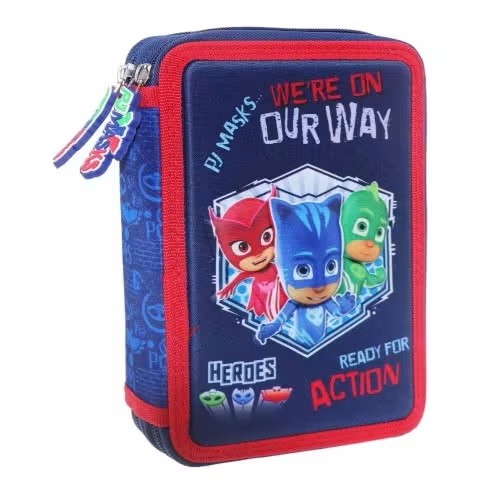 Κασετίνα Γεμάτη PJ Masks We Are On Our Way 3D, Must