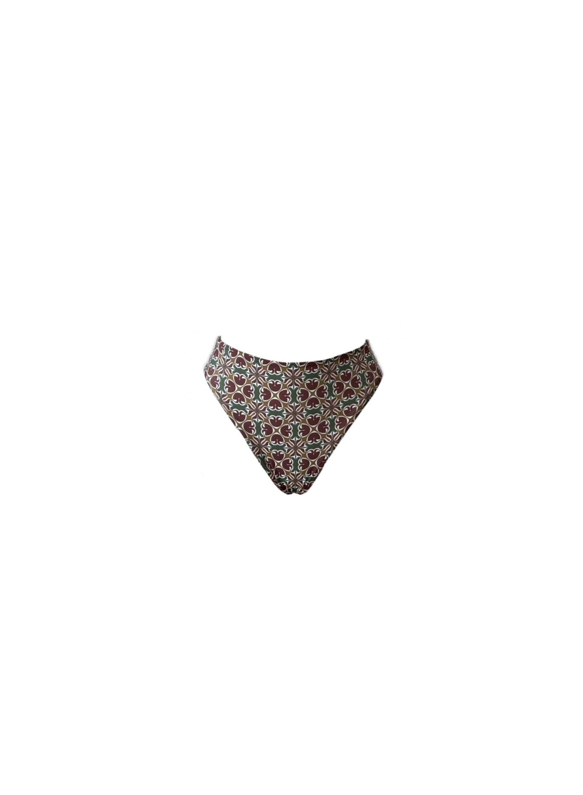 Lisbon Tile High Waisted Bottoms
