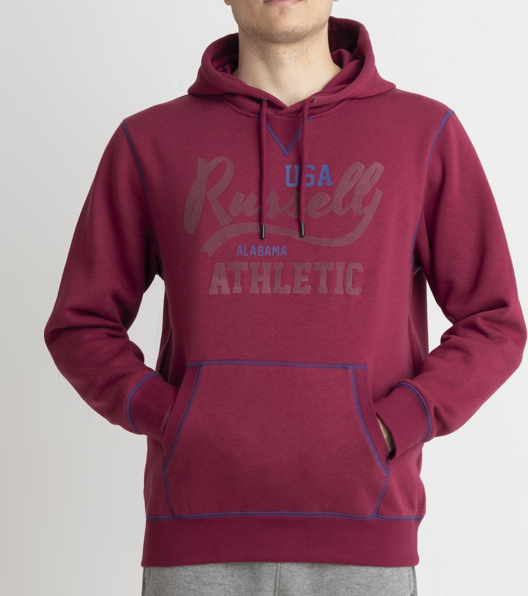 RUSSELL ATHLETIC TONAL PULLOVER HOODY A1-035-2