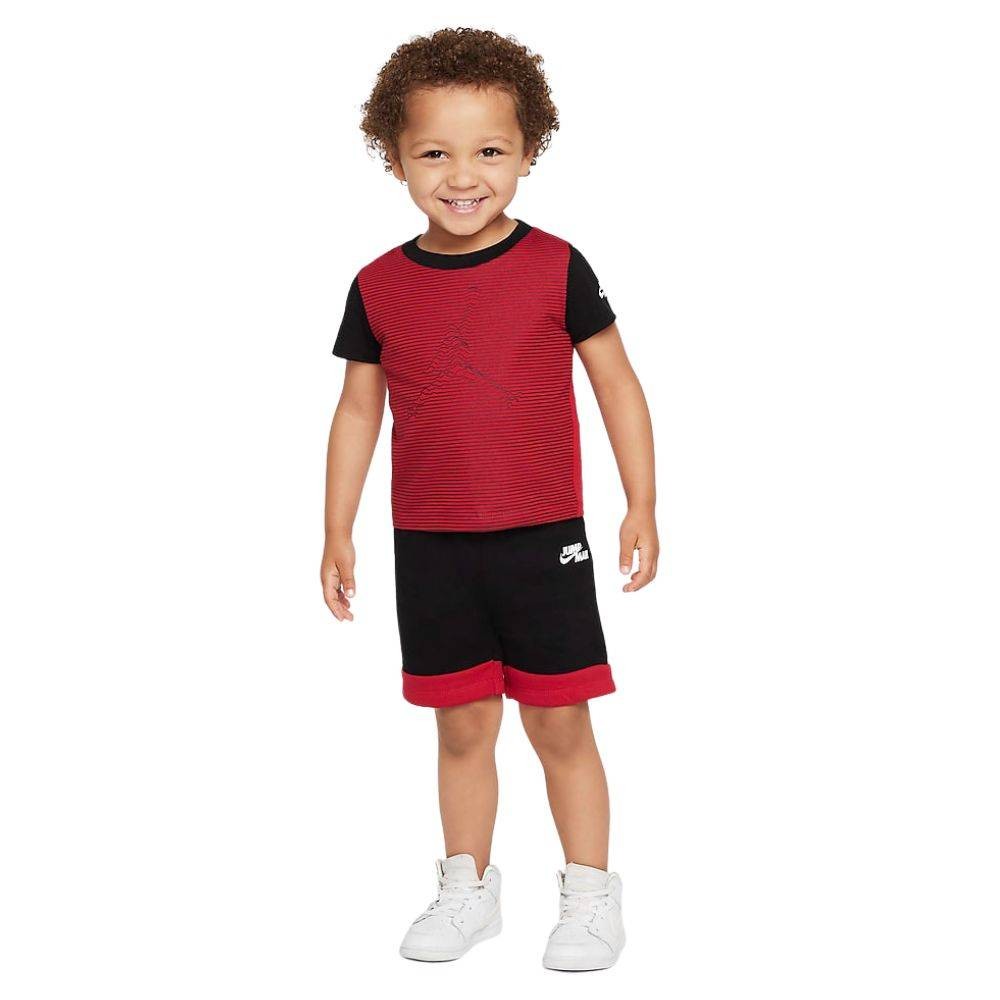 NIKE JORDAN JUMPMAN INFANT SHORT SET FOR BABY'S 65B162-023