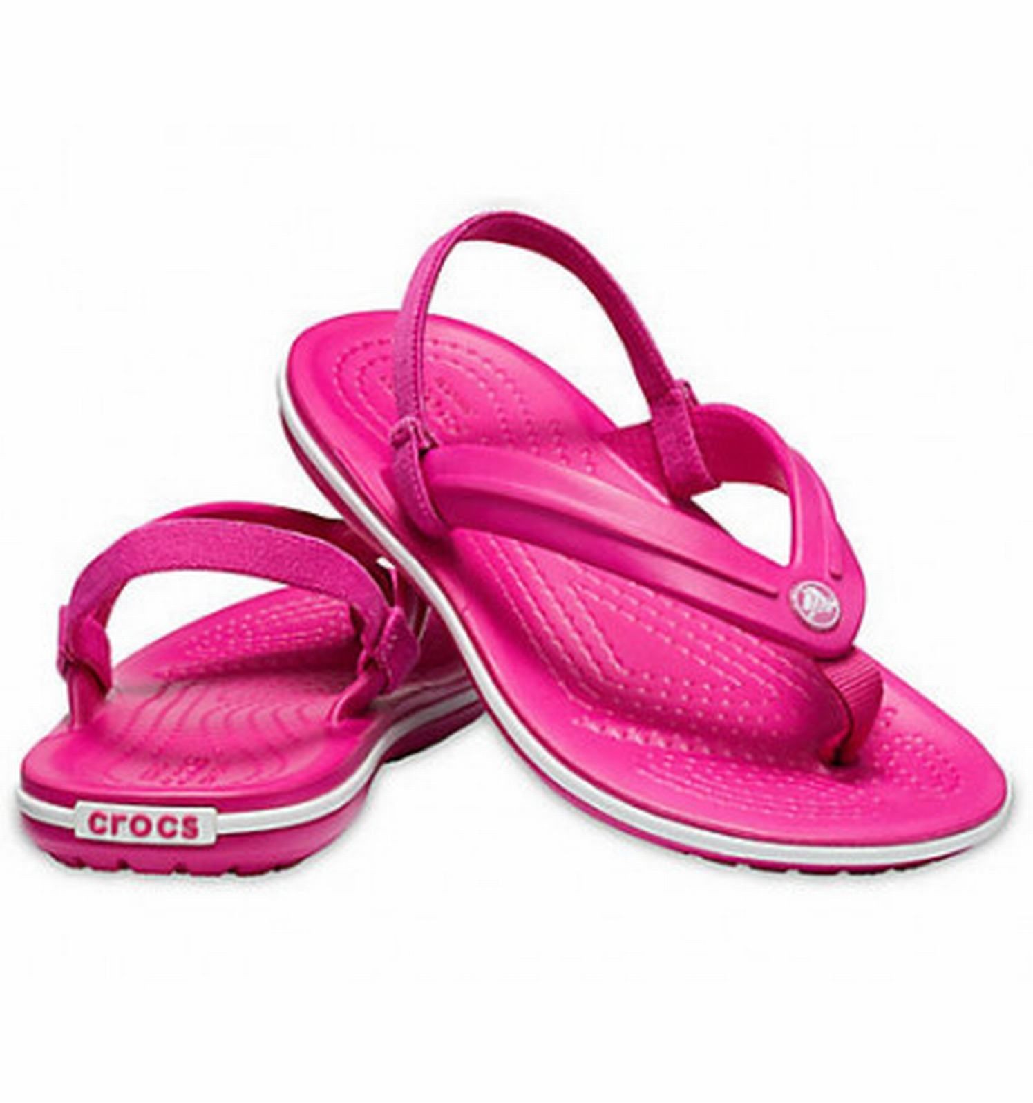  CROCS GIRL CROBAND STRAP FLIP  205777-6X0