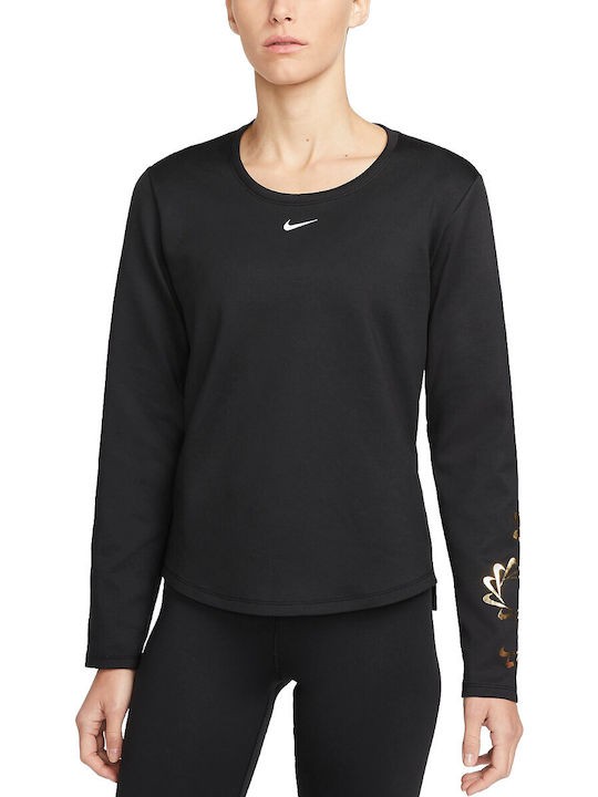 Nike CREWNECK THERMA-FIT ONE BLACK  DQ6178-010