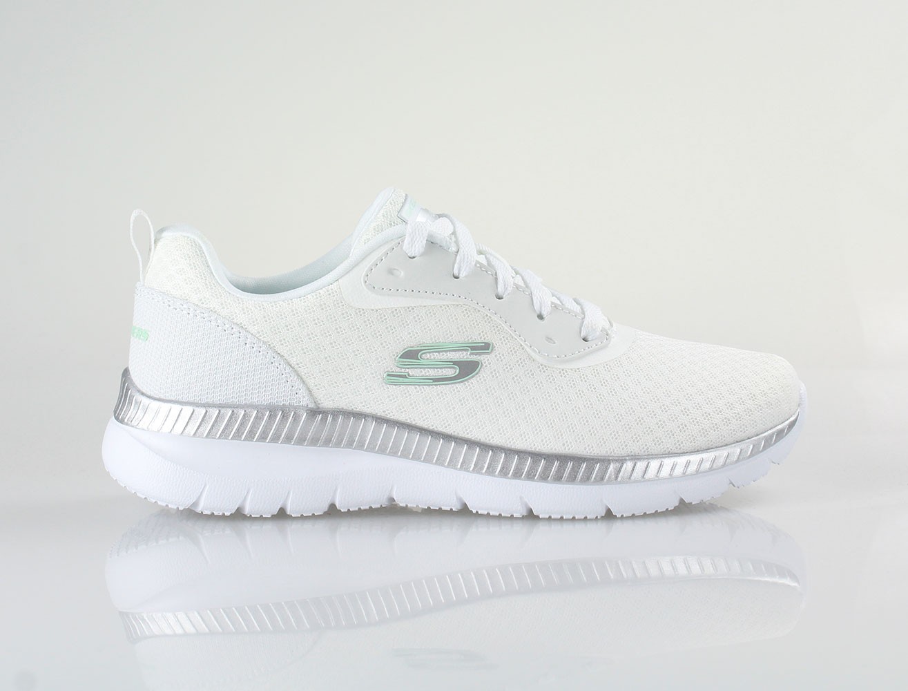 SKECHERS BOUNTIFUL 12606/WSL WHITE