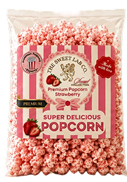 Strawberry & Cream popcorn
