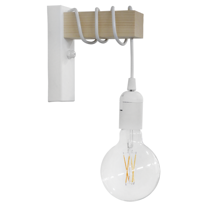 E/27AP SQUARE WHITE